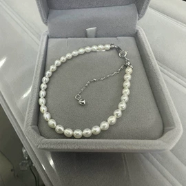 饰品配件;天然珍珠项饰;项链