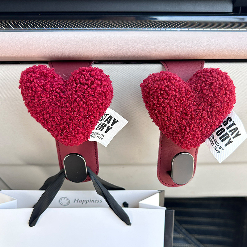車用フック、かわいいぬいぐるみ、多機能収納フック、カー用品、粘着式副操縦士フック|undefined