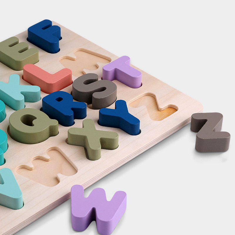 Juguetes de madera para niños puzzle puzzle