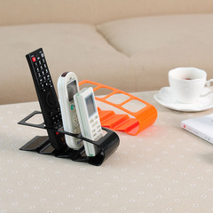 Four-Grid Remote Control Organizer Rack | Home Desktop TV & Air Conditioner Remote Storage Holder & Tidy Box
