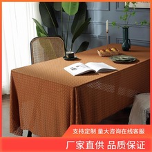 INC0 法式复古提花蕾丝桌布长方形茶几餐桌布艺镂空文艺台布拍摄