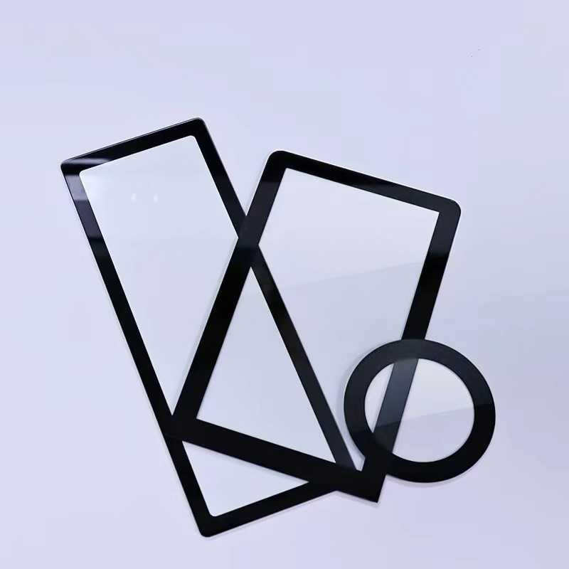 视窗玻璃丝印面板3MM智能开关显示屏面板智能钢化玻璃面板镜片