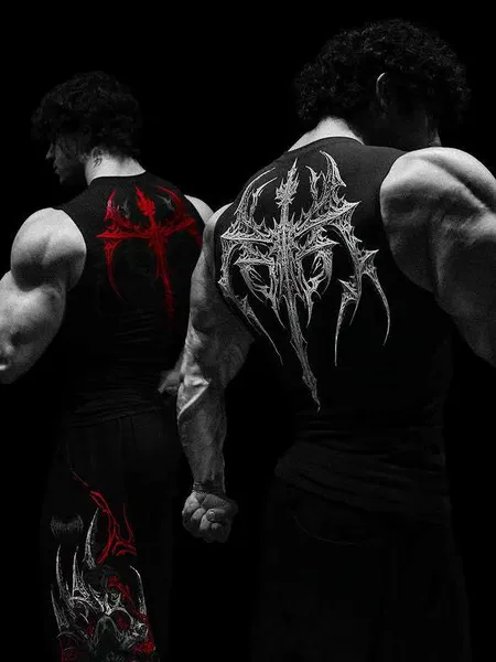 Breathedivinity2025 New Venom Sports Quick-Drying Vest Tight Fitness Muscle Training Summer Clothing