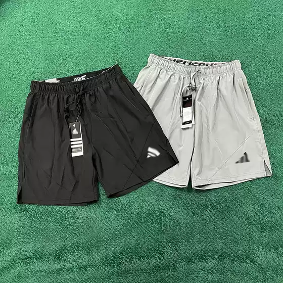 Summer thin ice silk quick-drying shorts men's loose casual woven running shorts manufacturers a wholesale