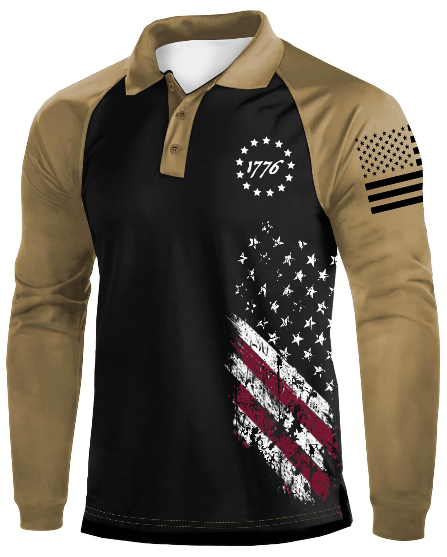 Jersey transfronterizo color a juego casual deportes impresión 3D retro streetwear sudadera camisa de manga larga Comercio exterior ropa de hombre