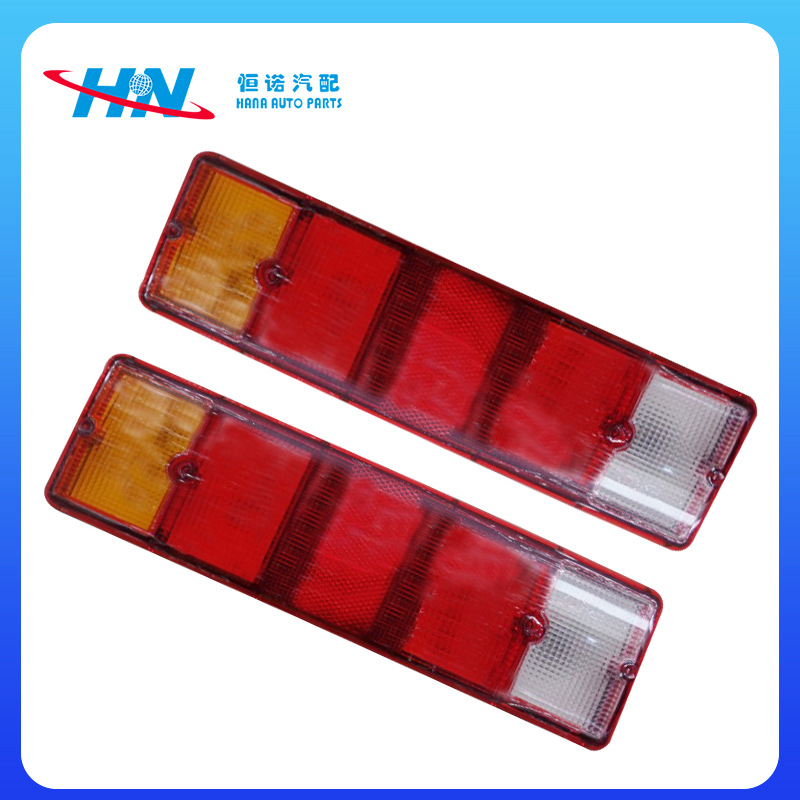 Nuevo punto culminante aplicable a Volvo camión luz trasera LED luz trasera bomba camión corto luz trasera LED tipo