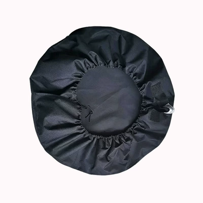Car Spare Tire Cover Pvc Waterproof Tire Cover Dustproof Sun Protection Tire Protective Cover Can Be Printed with Logo and Is Supplied by the Manufacturer (Spare wheel cover) - 1-pack-black-non-woven-material-universal-model