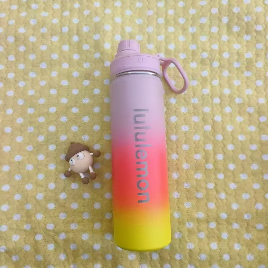 Termo de Acero Inoxidable 304 de Doble Capa con Diseño Antiderrames LULU de Amazon, 710 ml