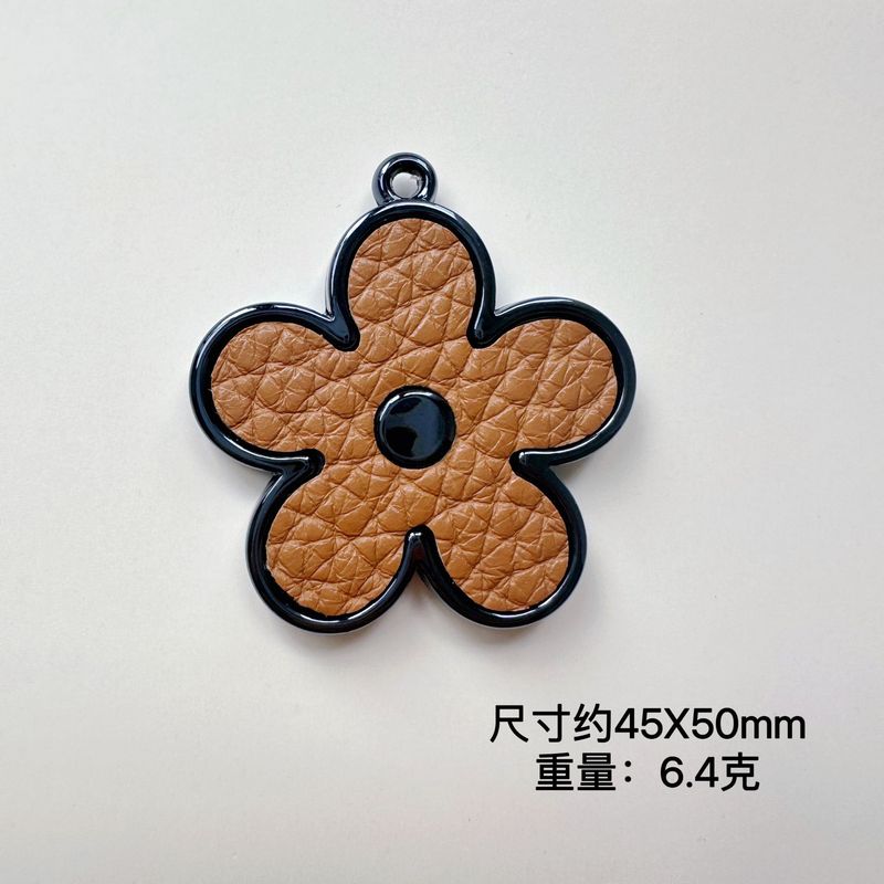 ライト高級ひまわり両面レザートレンディなペンダントペンダント DIY 携帯電話チェーンバッグキーホルダージュエリーアクセサリー|undefined