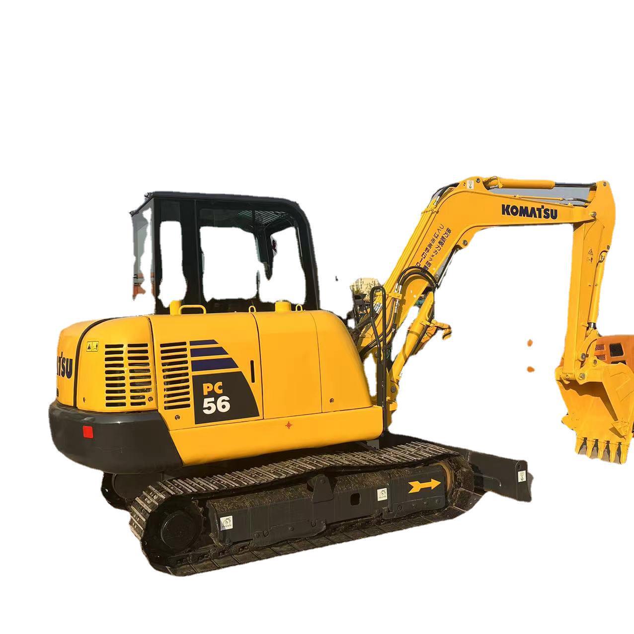 Excavadora de ruedas original 60 85 100 150 Daewoo Komatsu Excavadora moderna de segunda mano