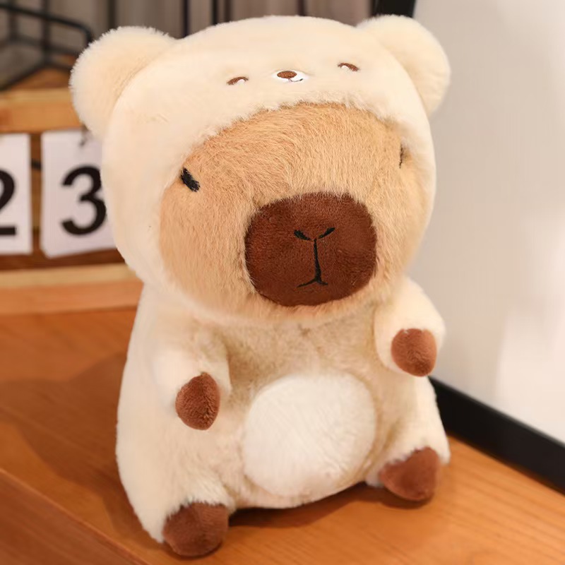 Juguetes de peluche Capibara 8 pulgadas muñecas de peluche