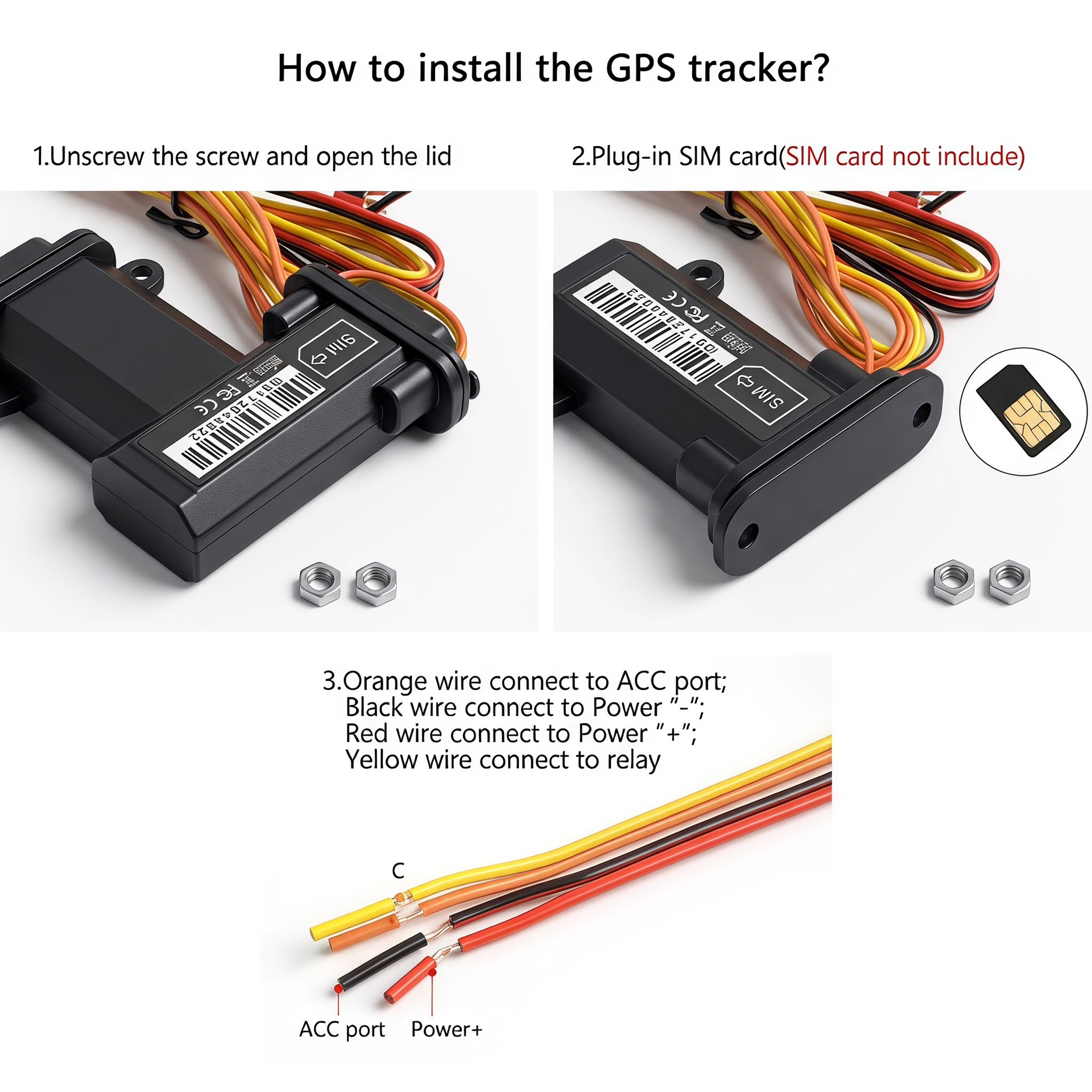 Localizador de automóviles GPS 4G + 2G rastreador de automóviles eléctricos rastreador antirrobo a prueba de agua image 2