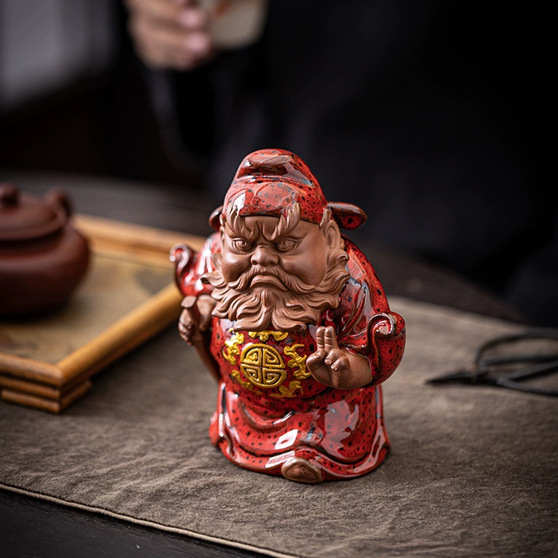 Zen Zhong Zhong Zen украшение персонажей китайского мастера отеля Villa в стиле ретро ремесел чайный стол