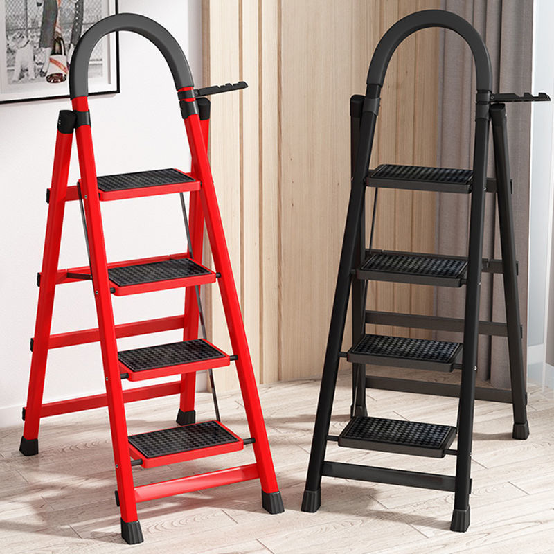 Household folding ladder wholesale human character staircase…