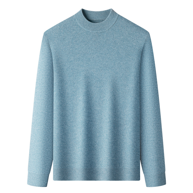 Winter cashmere soft solid color colored knitted warm casual base…