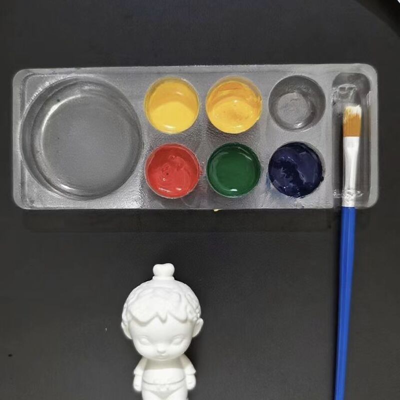 立减五元一次性免洗调色盘美术绘画多款式调色盘其他基础用品|undefined