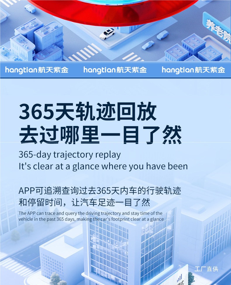 Universal Beidou GPS Locator for International, Hong Kong, and Macau Vehicles, Car Overseas Anti-Theft Tracking Device