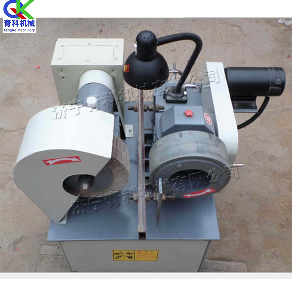 自动外圆钢管抛光机 铜管铝管车辆配件除锈机 钢木家具圆管磨光机