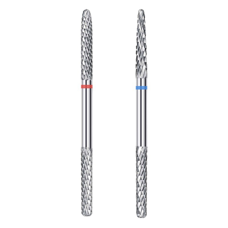 Cross-border dedicado de doble cabeza multifuncional de acero de tungsteno cabeza de molienda peeling pre-procesamiento tallado herramienta de pulido de uñas