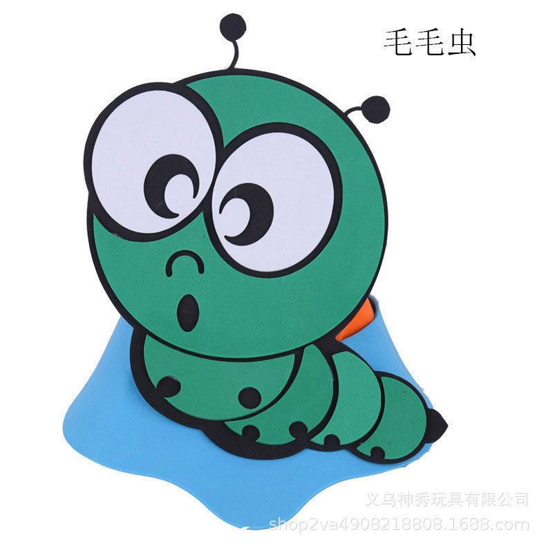 Día del niño Eva sombrero para el sol actividades entre padres e hijos dibujos animados animal tocado doce tocado del zodiaco