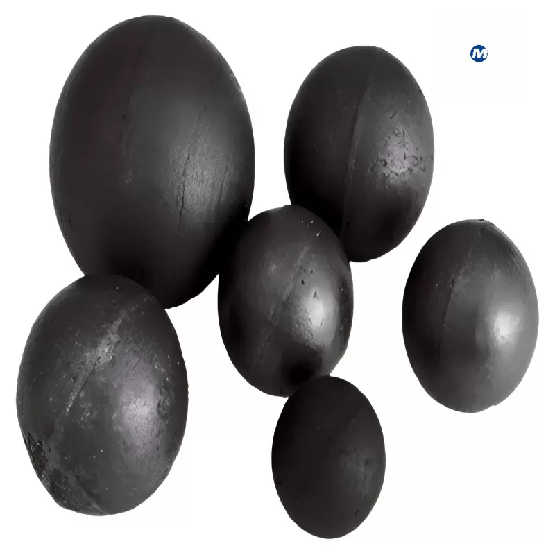 徐州厂家直供高铬钢球 铸造耐磨钢球 高硬度不失圆铸球70mm圆柱