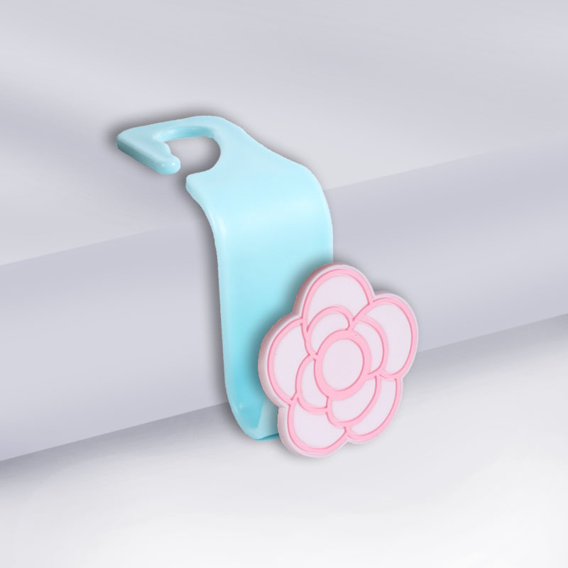 Meiyesi suministros de decoración de automóviles silla trasera gancho de coche celebridad de Internet hermoso gancho de dibujos animados suministros de la serie de almacenamiento