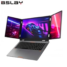 定制16英寸三屏笔记本电脑酷睿i7商务办公本可折叠屏炒股编程批发