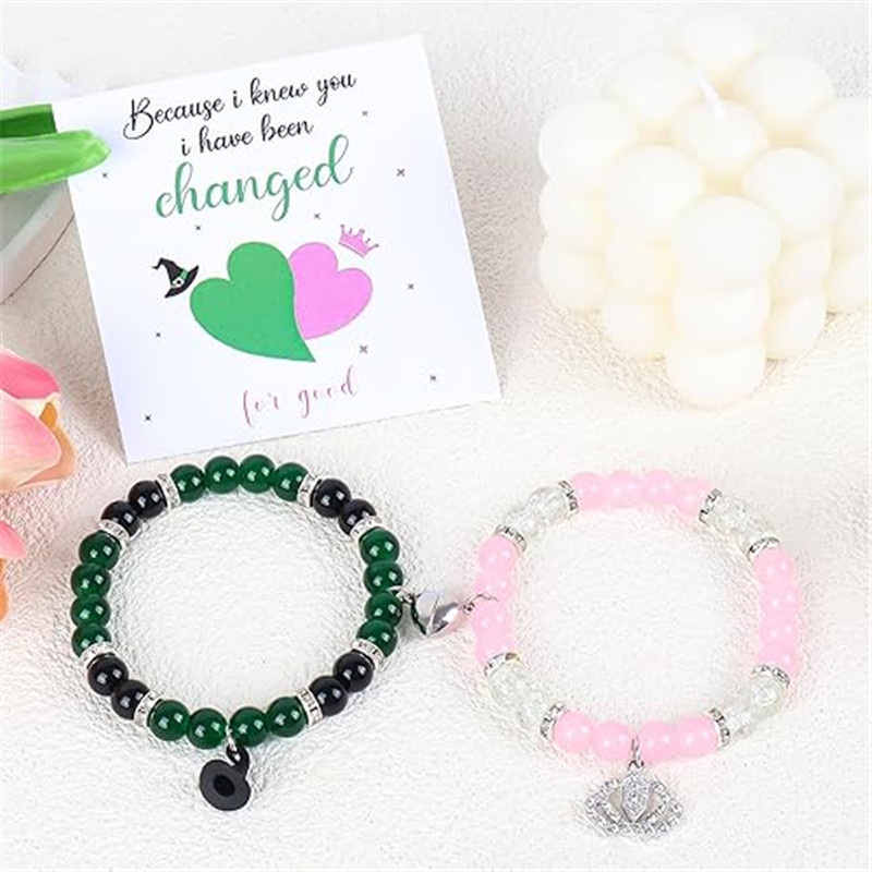 Amazon Cross-border Explosions Wicked Opera Film Friendship Magnetic Bracelet Couple Crown Witch Hat Bracelet Amazon Cross-border Explosions Wicked Opera Film Friendship Magnetic Bracelet Couple Crown Witch Hat Bracelet