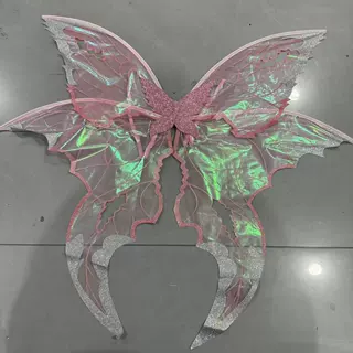奇幻原创专利新品亚马逊COS装扮道具跨境节日派对背饰 洞眼蝴蝶翅