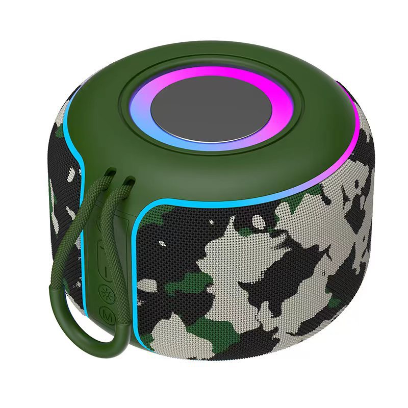 Nuevo altavoz Bluetooth transfronterizo inalámbrico de alto volumen doméstico portátil tarjeta de conexión al aire libre C5 subwoofer de audio Bluetooth