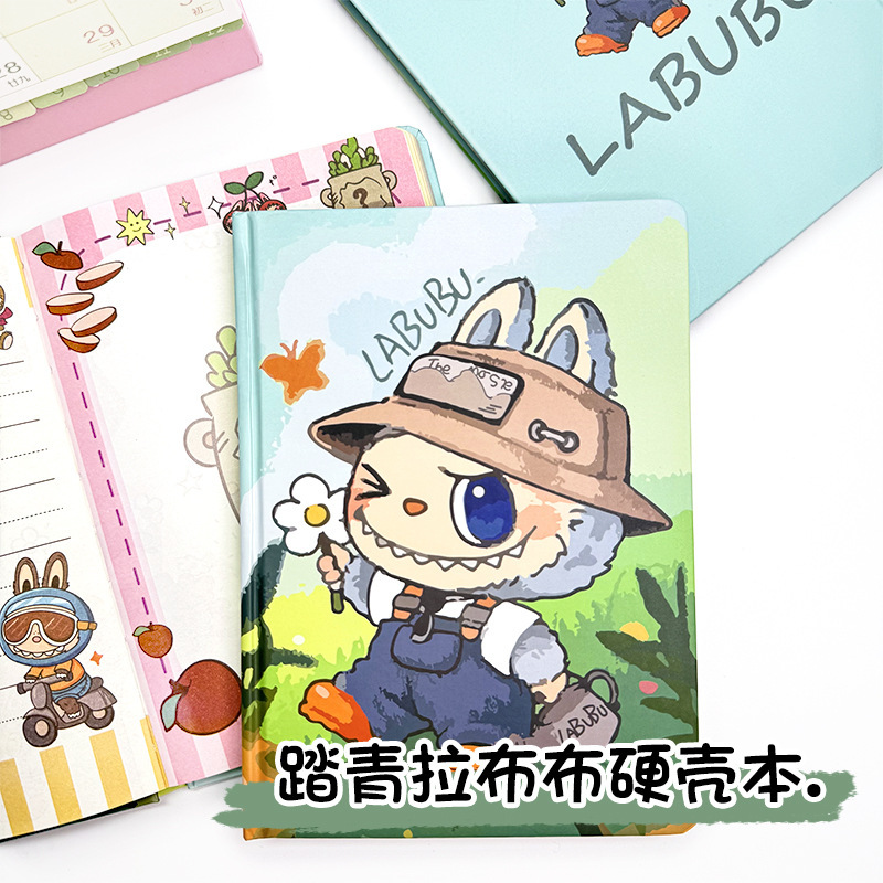 新品布a5ノート高颜値漫画横線ノート漫画手帳学生超厚手帳