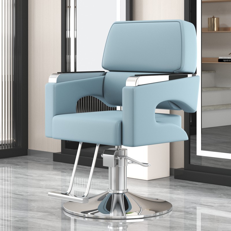 Silla de peluquería, silla de corte de pelo.