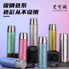 新款真空纯钛双层慈溪双盖保温杯男女士高端咖啡杯高颜值钛杯批发
