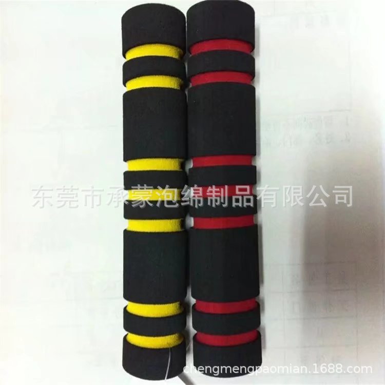 双色EVA发泡管 冰桶提手海绵手把套 nbr橡胶发泡实心软管