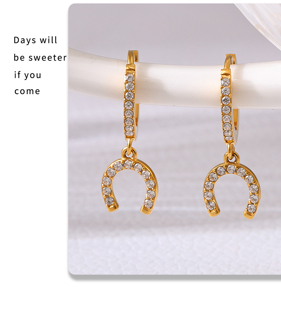 Sugar Cube Geometric Zircon Earrings Hand Inlaid Diamond Jewelry_voghion.com