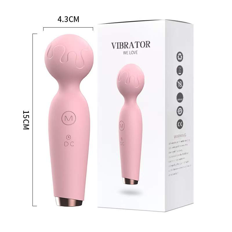 Lailexin gama completa de varillas de vibración conversión de frecuencia concha pequeña varilla de delfín huevo vibrante dispositivo de masturbación sexual femenina al por mayor