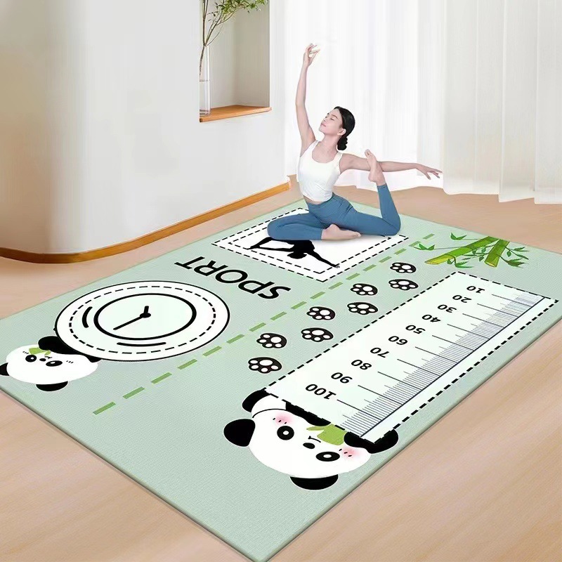 Gift group purchase yoga mat parent-child thickened non-slip sports dance widened lengthened silicone bottom climbing mat wholesale