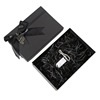 Gift box, scarf, black big concealer for St. Valentine's Day, wholesale, Birthday gift