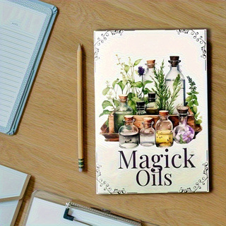 Magical Oils Journal跨境魔法油手册巫术魔法油仪式蜡烛综合指南|undefined