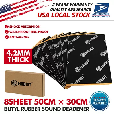 Amazon Customized Car Anti-Vibration Plate Sound Insulation Pad Damping Sheet Shock-Absorbing Pad Cushioning Plate