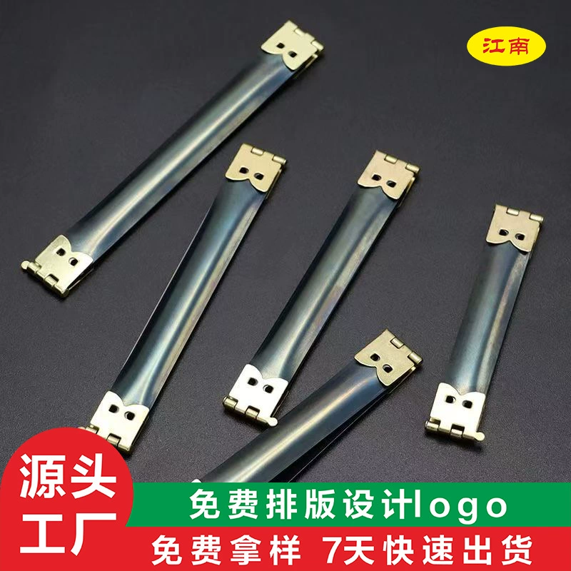 Завод-изготовитель оптом, на заказ, серебряная кромка, пружинный зажим для сумки, марганцевый лист, эластичный зажим, пружинный зажим, застежка-зажим