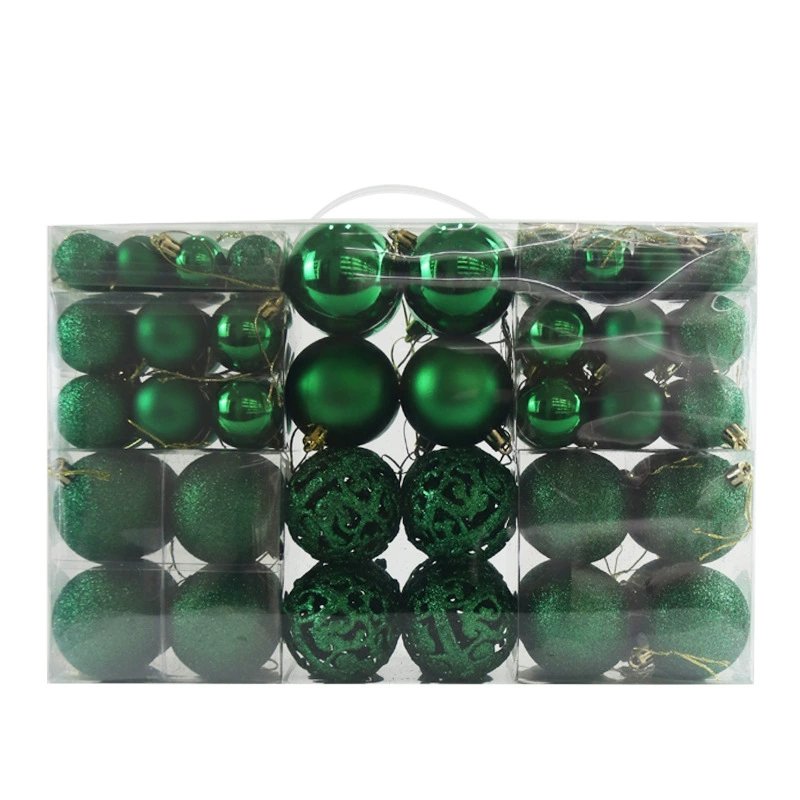 Gift box, plastic set, Christmas decorations, direct factory sales, 3/4/6cm
