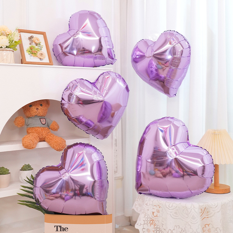 Corazón púrpura 18 pulgadas