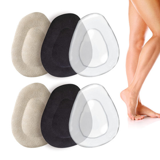 GEL forefoot pad half size pad women's high heel insole thickened non-slip transparent forefoot pad soft pad factory wholesale