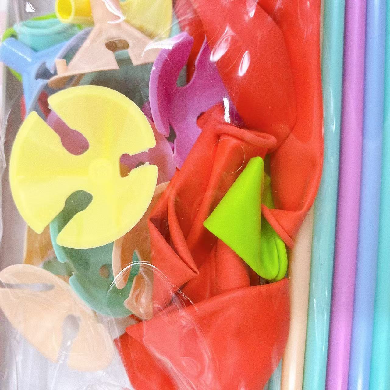 Balón de varilla de arrastre 12 en el diseño de fiesta de cumpleaños atmósfera con varilla de decoración de globos grandes paquetes lotes de departamentos