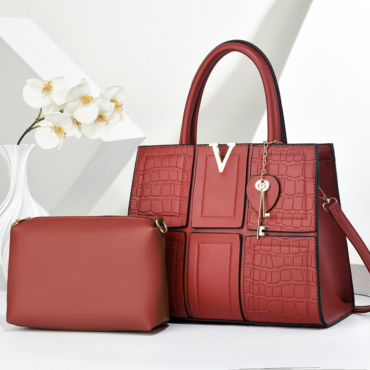 Bolsas de dos piezas, bolsas de mano de gran capacidad, bolsas de hombro de moda, bolsas de mochila casuales, bolsas transfronterizas
