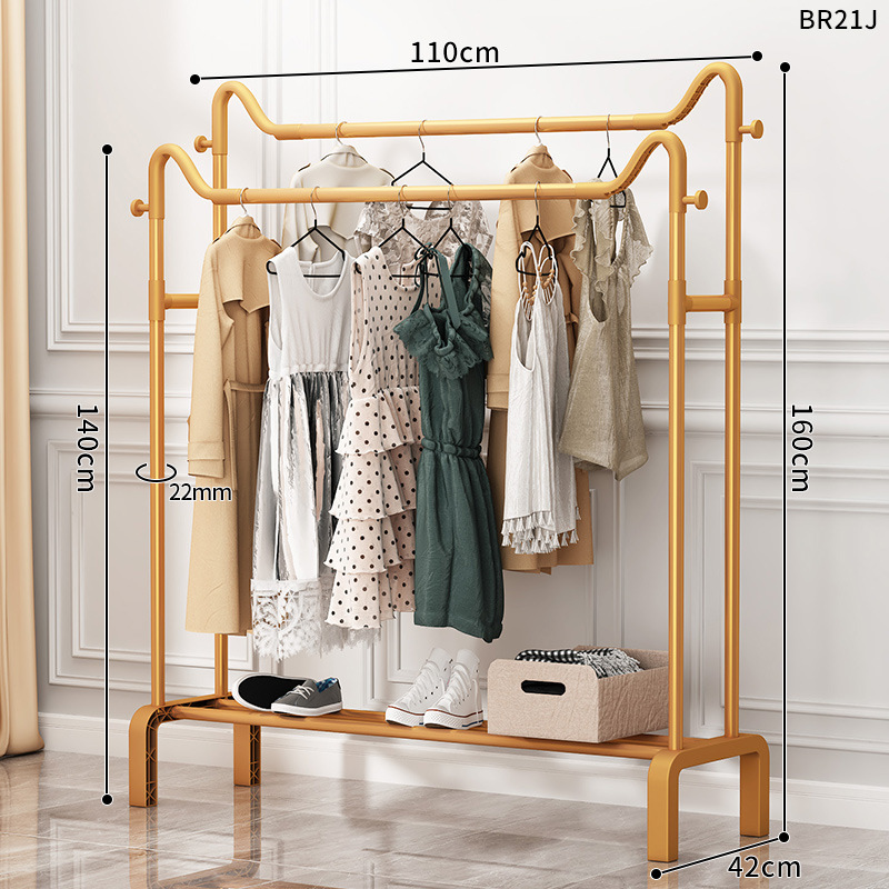 [고양이귀 더블폴 모델] 롱 110cm - 로컬골드