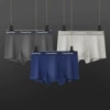Three nude gift boxes (dark gray+gray+blue)
