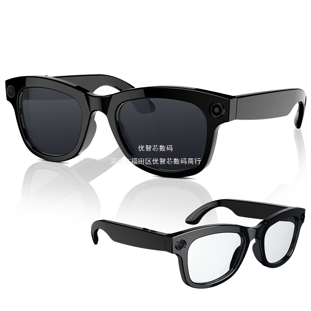 M01 Gafas inteligentes AI cámara de disparo HD cámara de vídeo voz llamada traducción gafas al por mayor fábrica