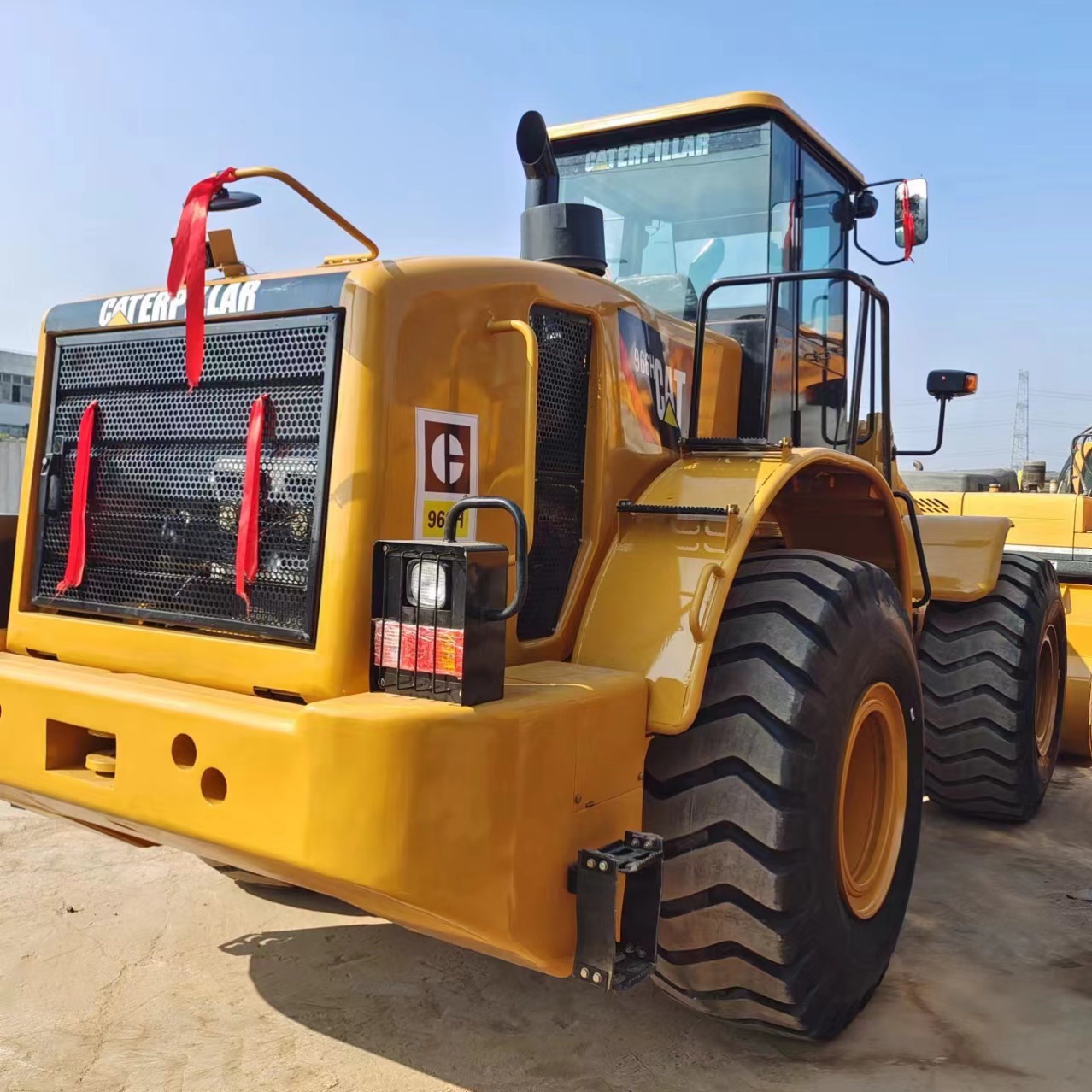 Línea de exportación de comercio exterior cargador de segunda mano 966H Liu Gong 856 956 carretilla elevadora